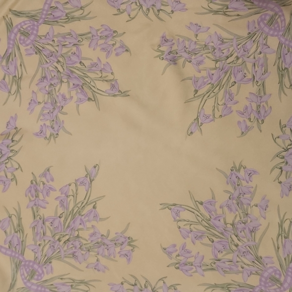 Burberry Silk Floral Square Scarf - Picture 12 of 13
